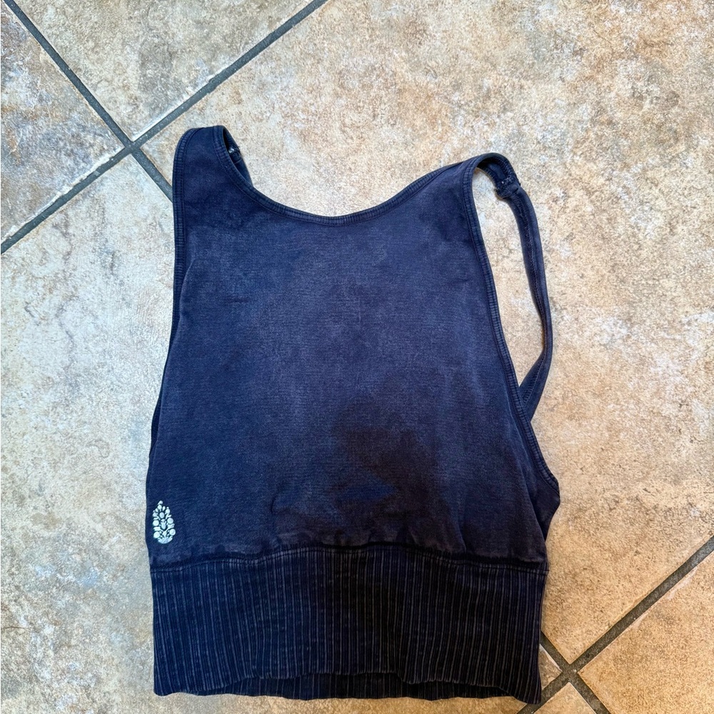 Free People Good Karma Cropped Tank